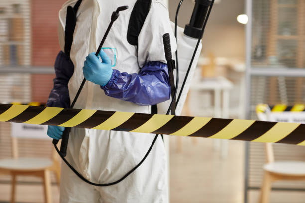 Professional Biohazard technician working in Titusville, NJ